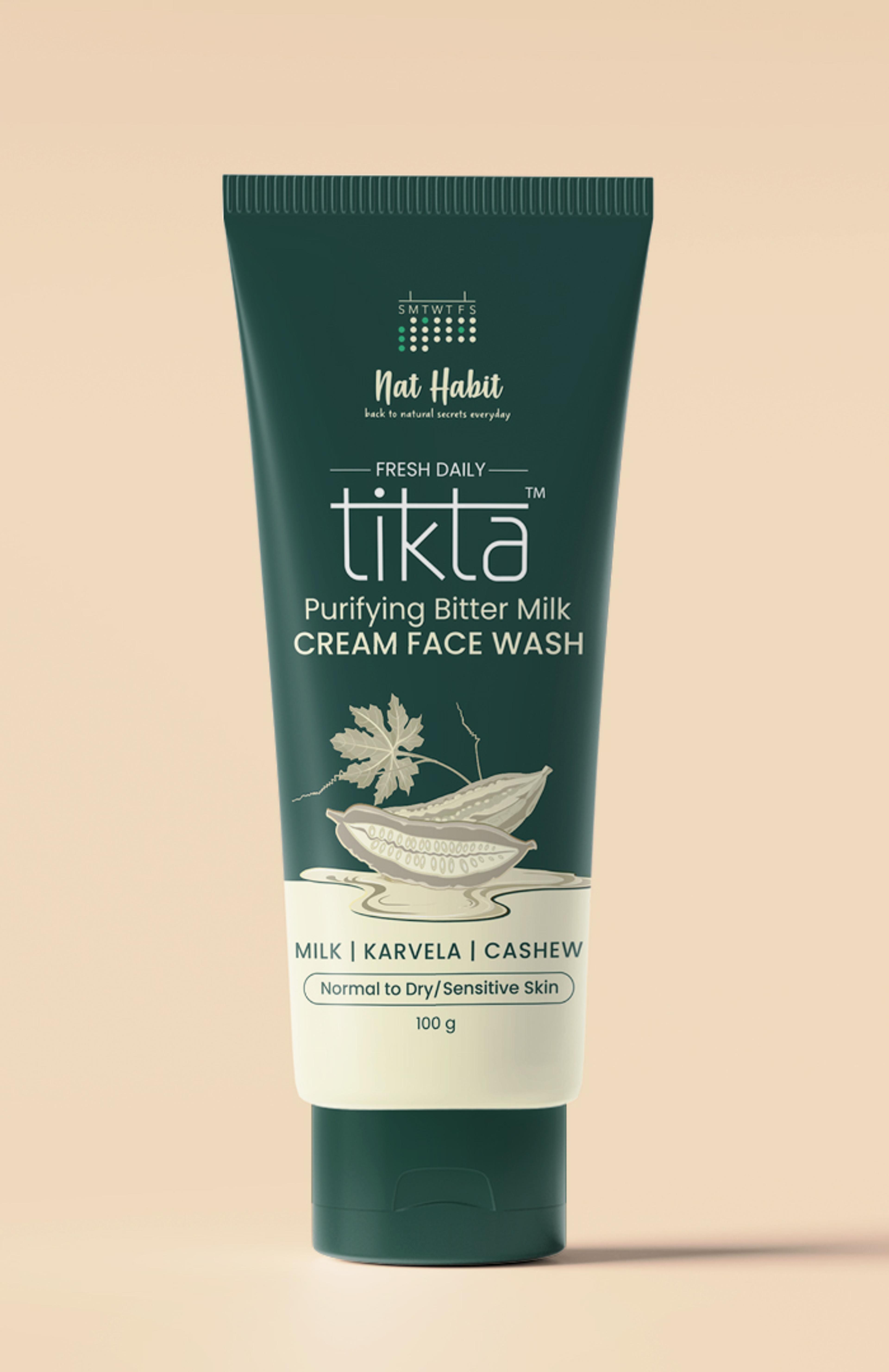 Purifying Bitter Milk Tikta Cream Face Wash