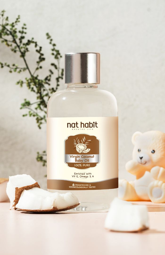 Pure Virgin Coconut Baby Oil