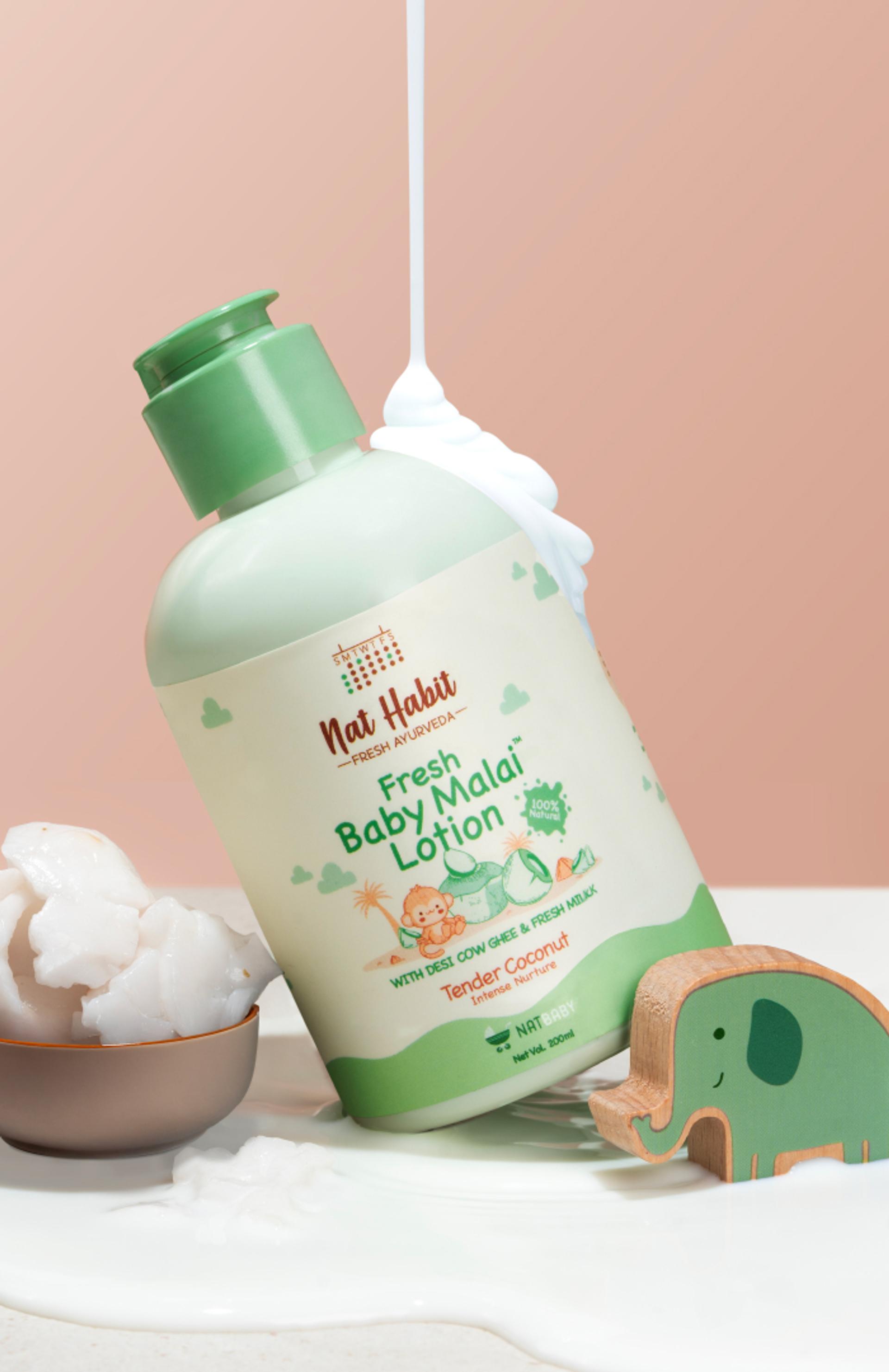 Fresh Baby Malai Lotion Widget Image