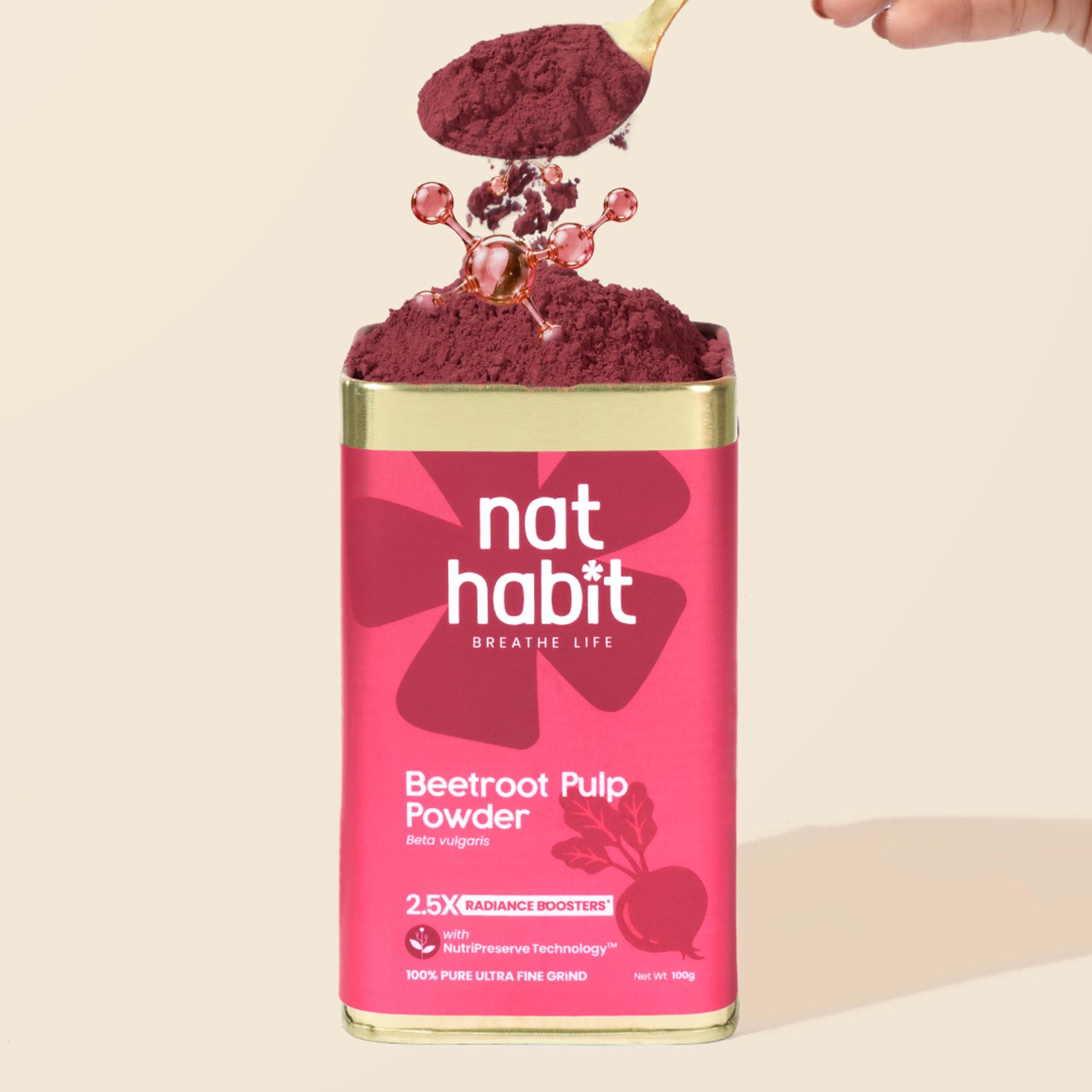100% Pure Beetroot Pulp Powder Widget Image