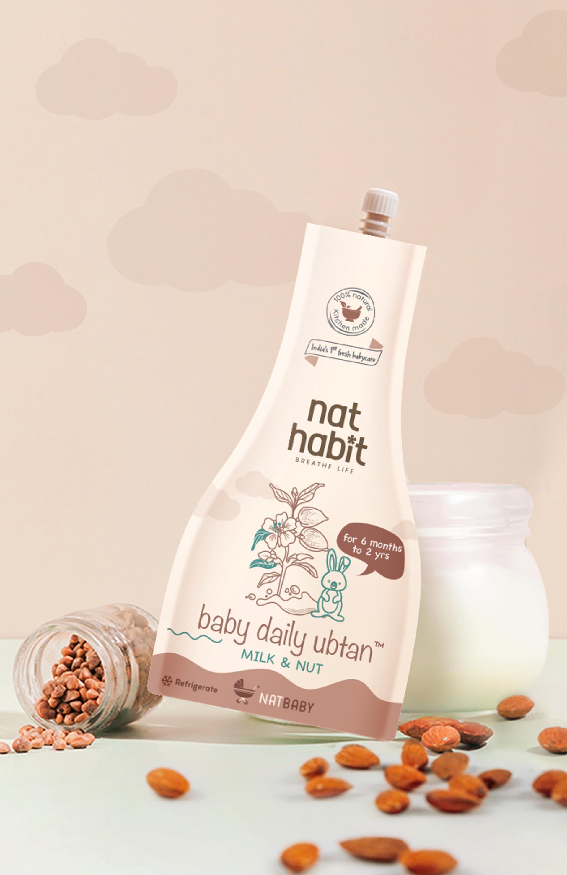 Fresh Baby Daily Ubtan - Milk & Nut
