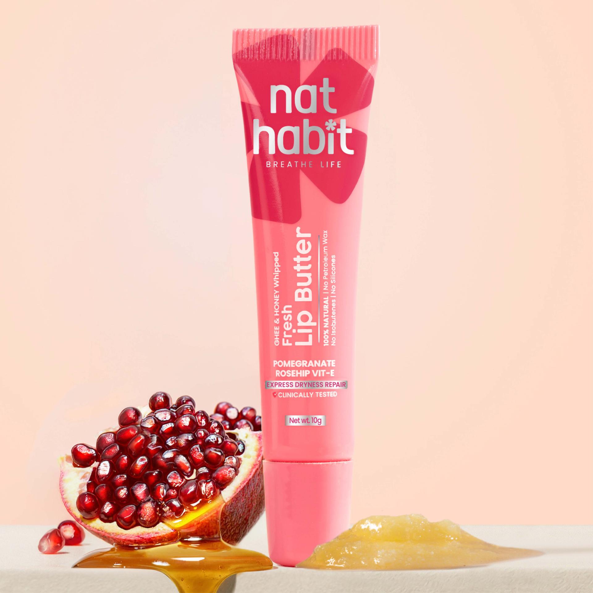 Pomegranate Rosehip Vit-E Lip Butter Widget Image