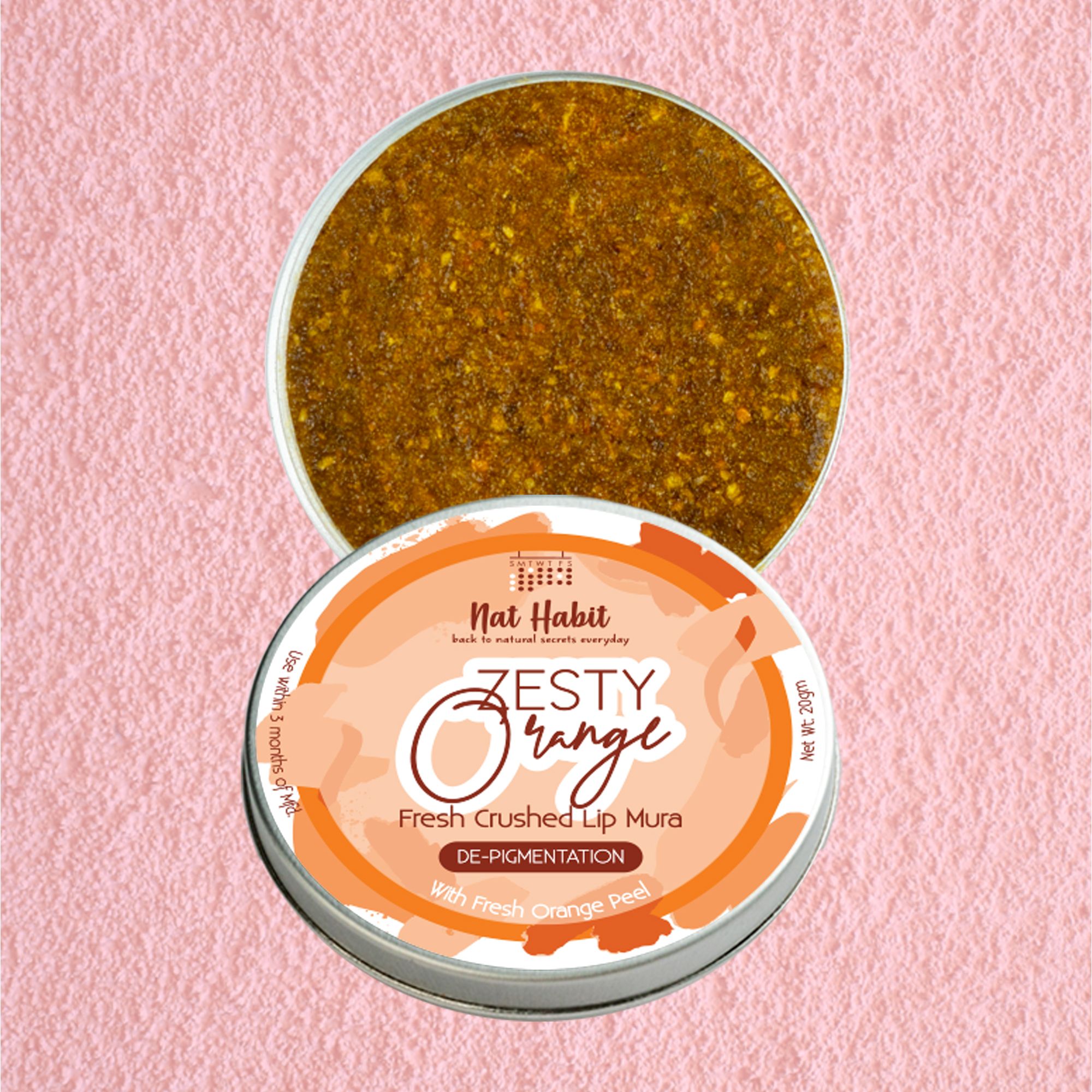Zesty Orange Lip Mura Widget Image