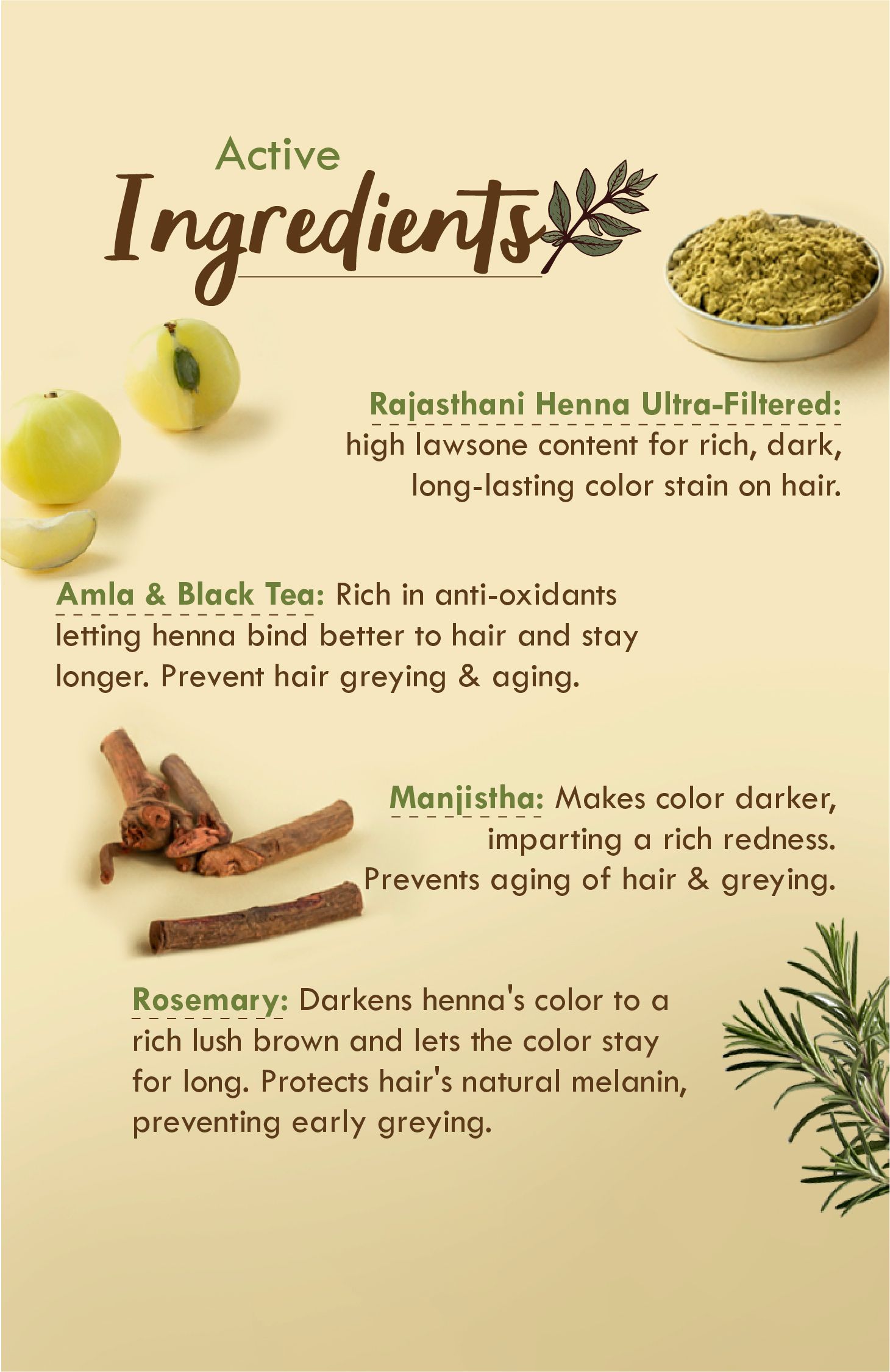 Araah Herbal Hair Dye | Henna Based