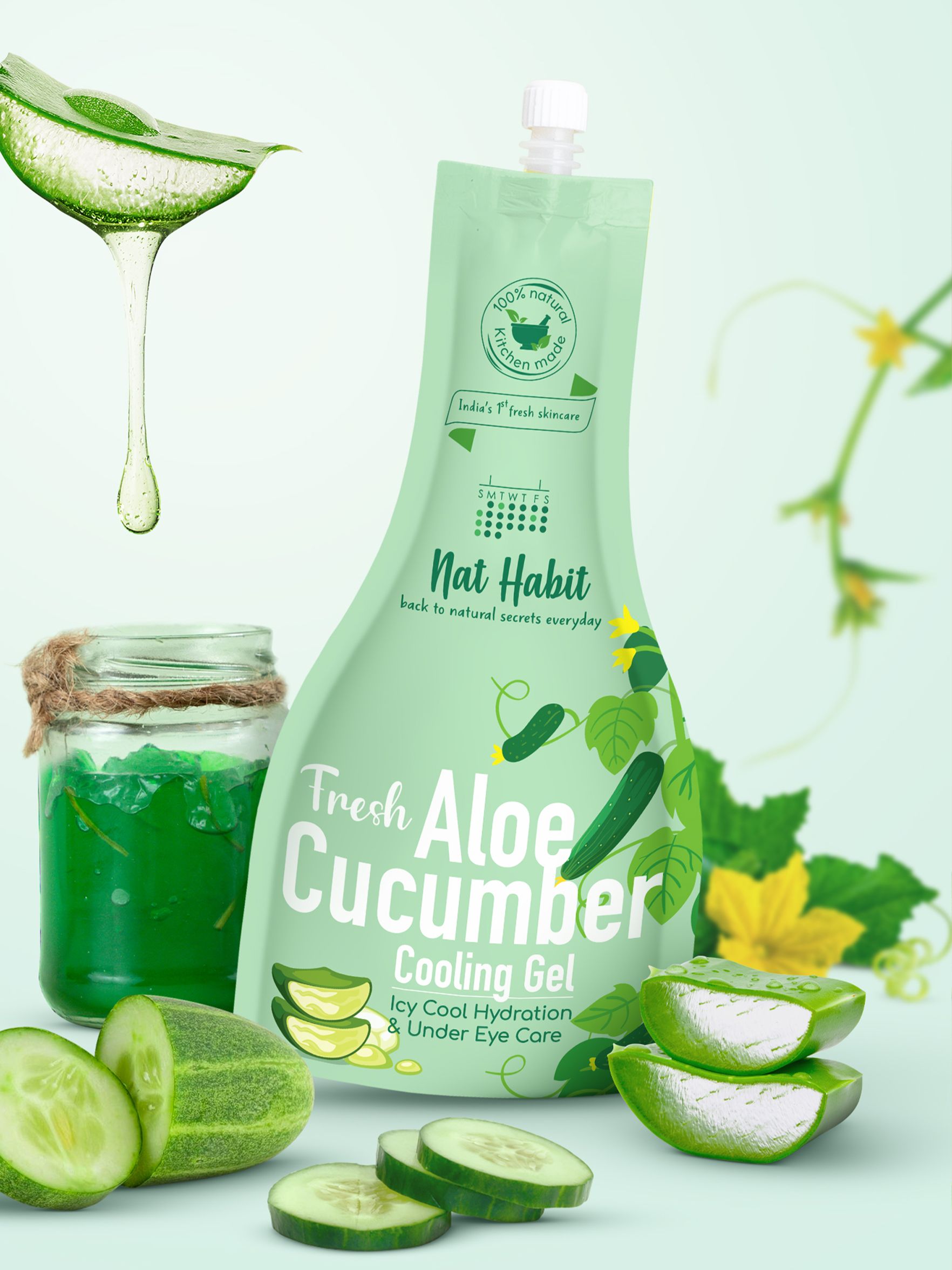 Fresh Aloe Cucumber Cooling Gel