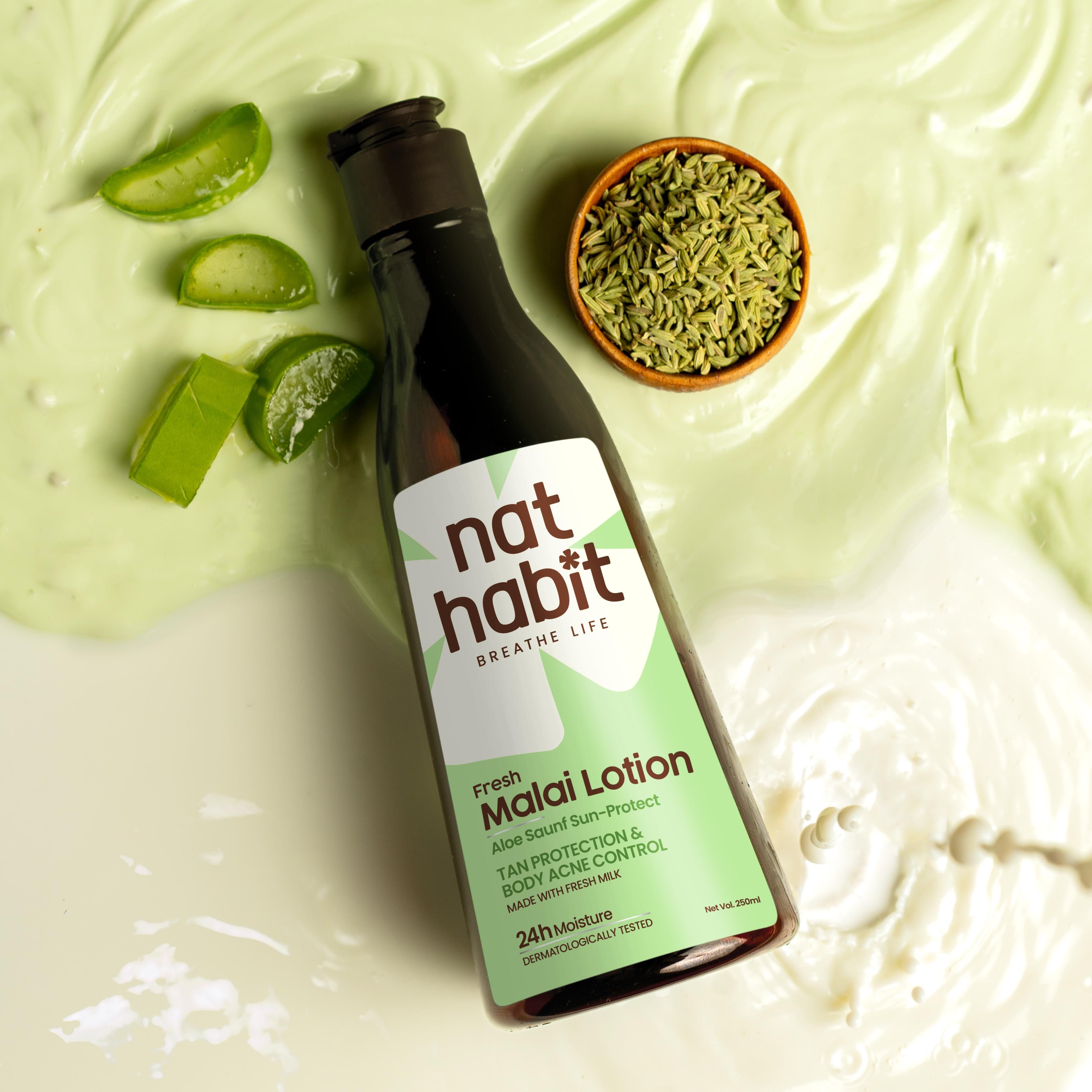 Aloe Saunf Malai Lotion Widget Image