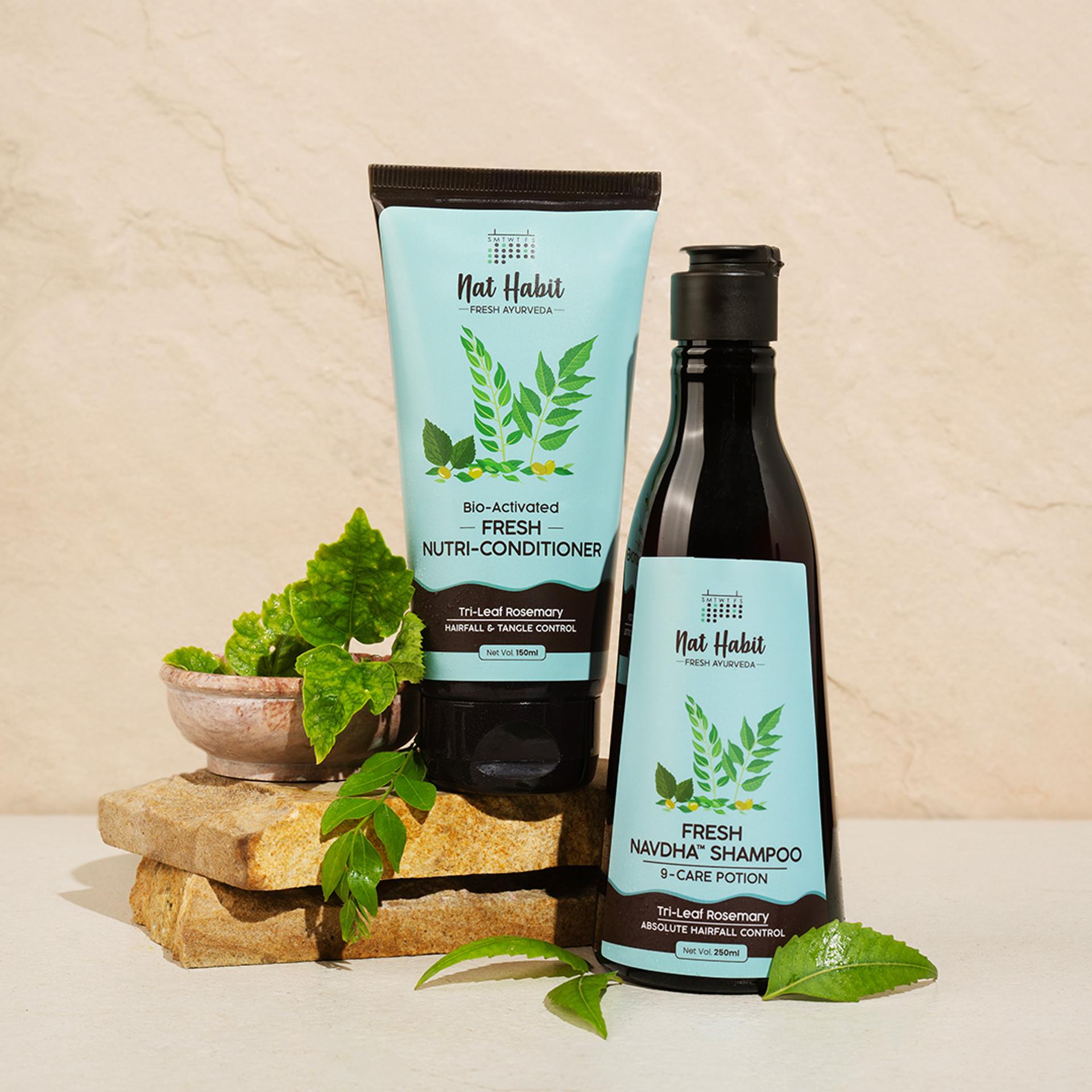 Tri-leaf Rosemary Navdha & Nutri-Conditioner Widget Image