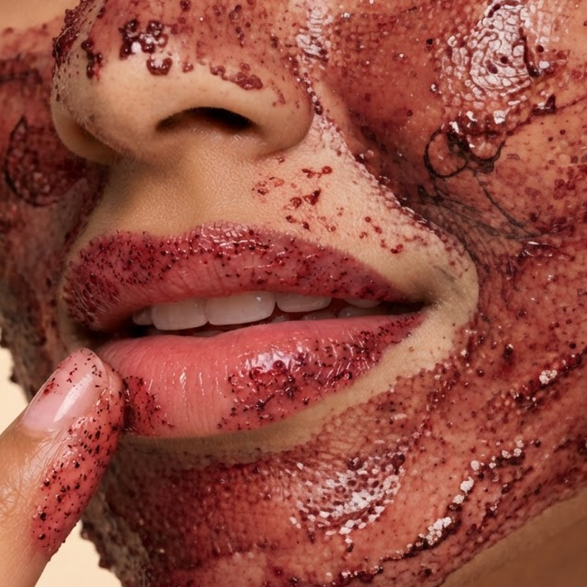 Beetroot Squalane Vit-E Lip Butter Tube Widget Image