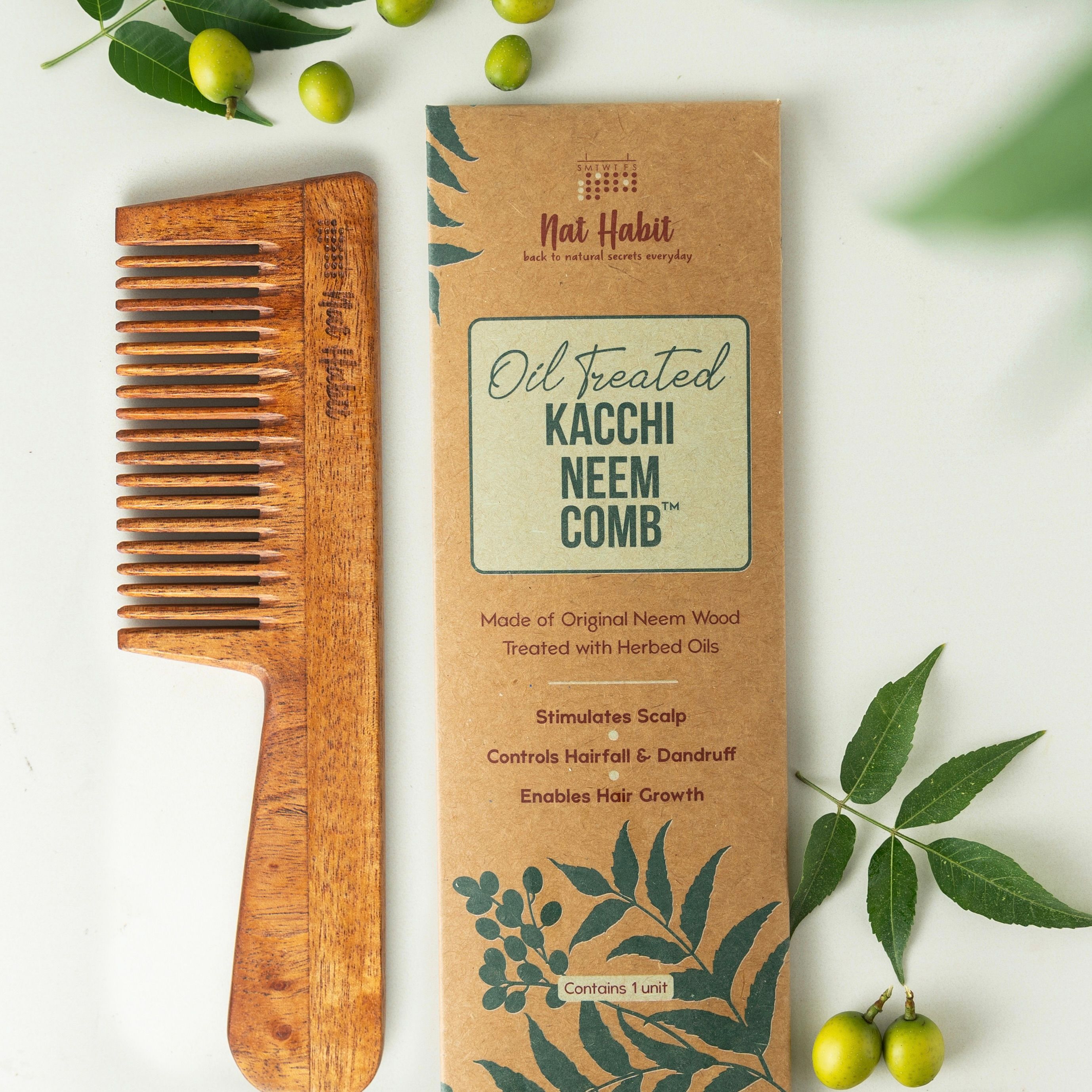 Power Kacchi Neem Comb Widget Image