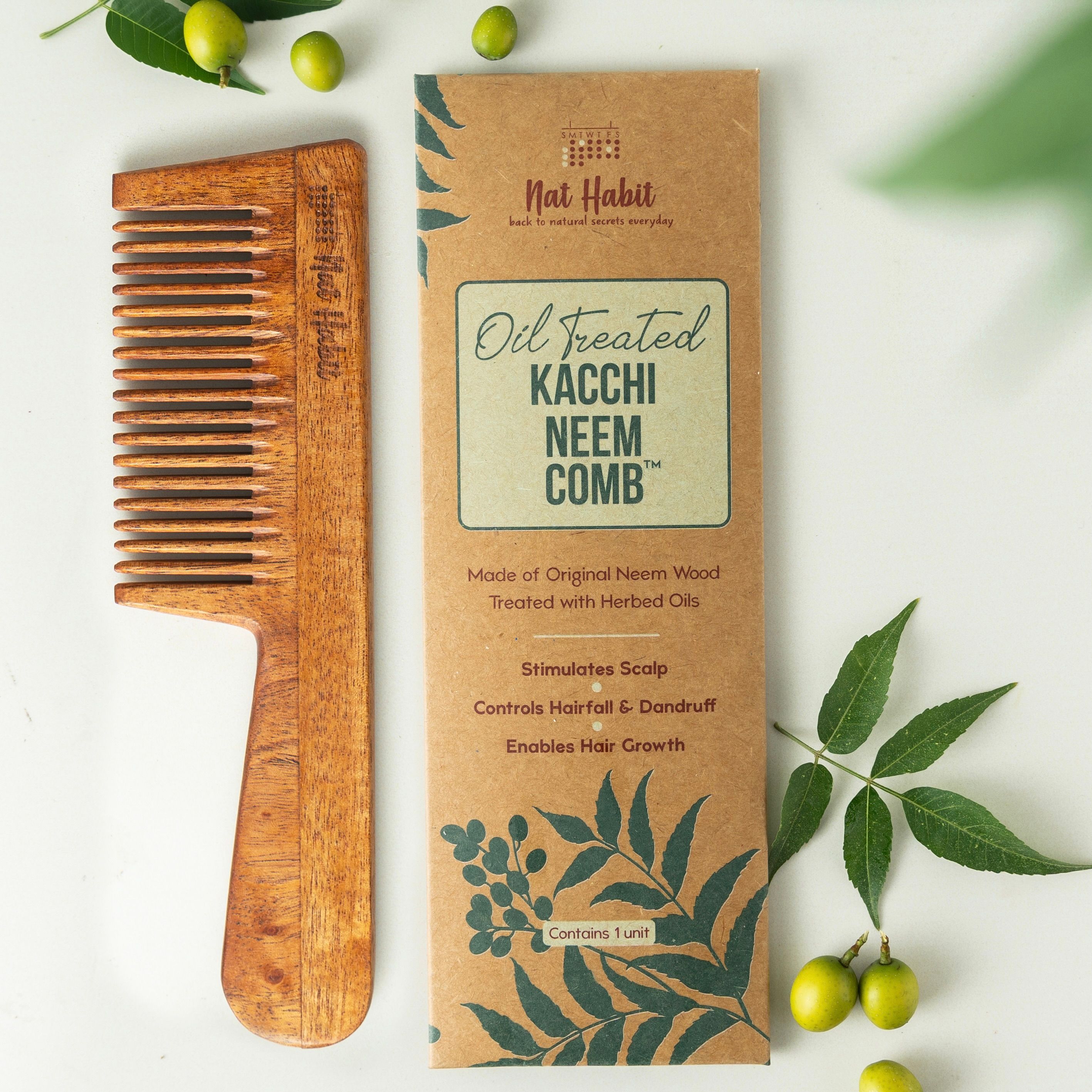 Power Kacchi Neem Comb Widget Image