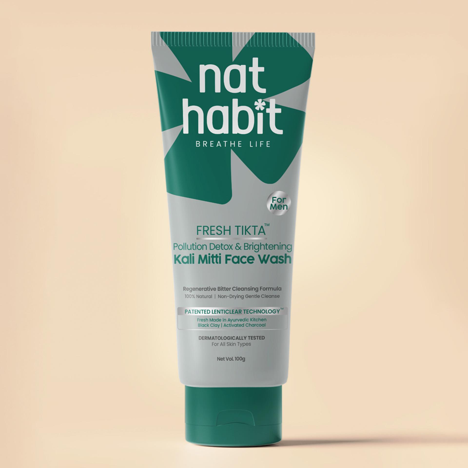 Kali Mitti Tikta Face Wash Widget Image