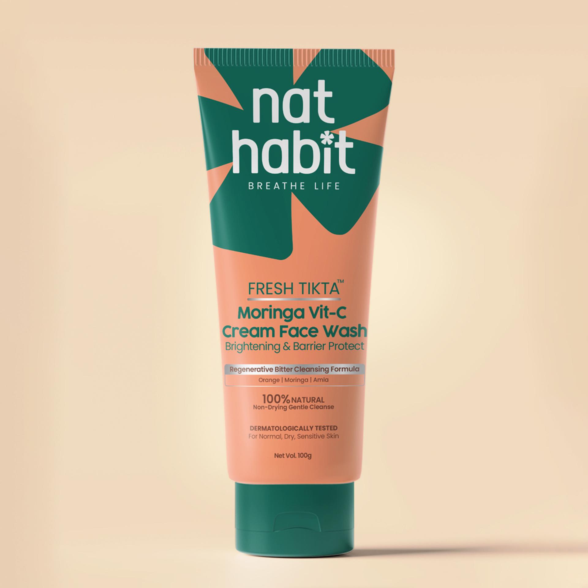 Moringa Vit-C Cream Tikta Facewash Widget Image