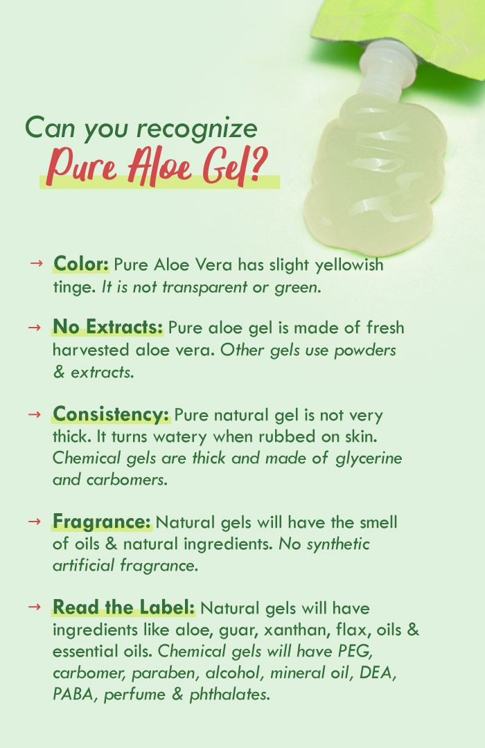 Pure Aloe Vera Gel