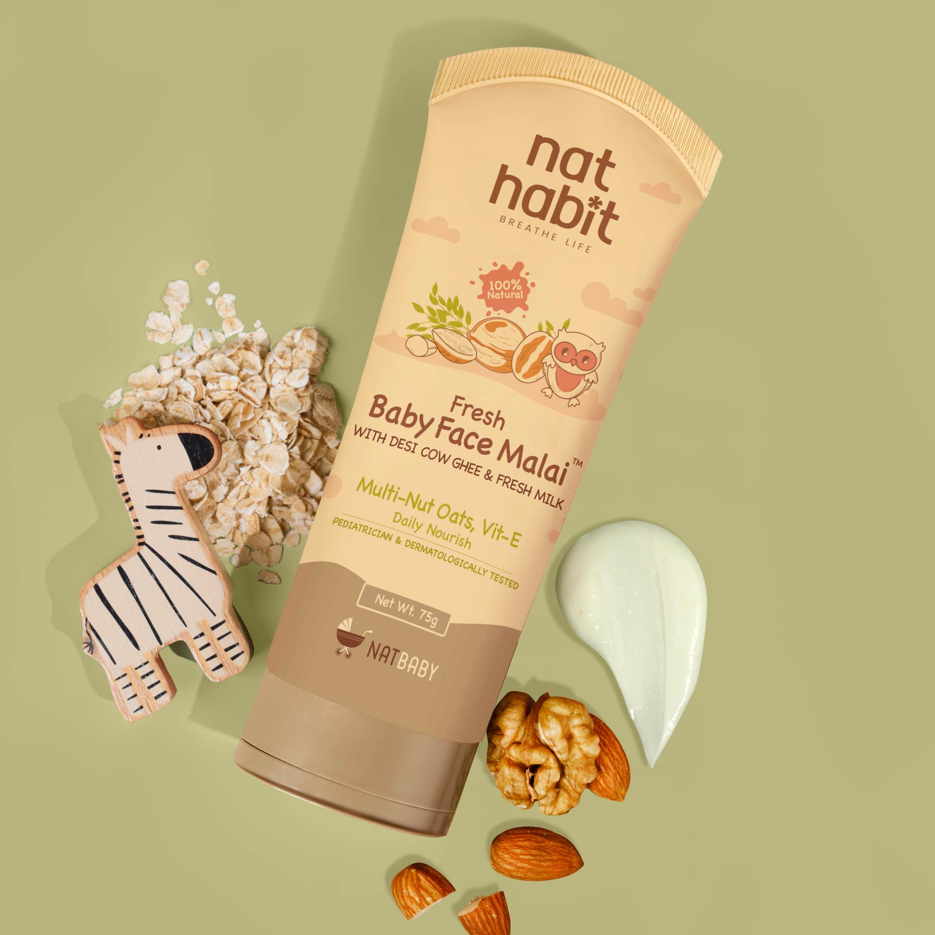 Multi-Nut Oats Vit-E Baby Face Malai Widget Image