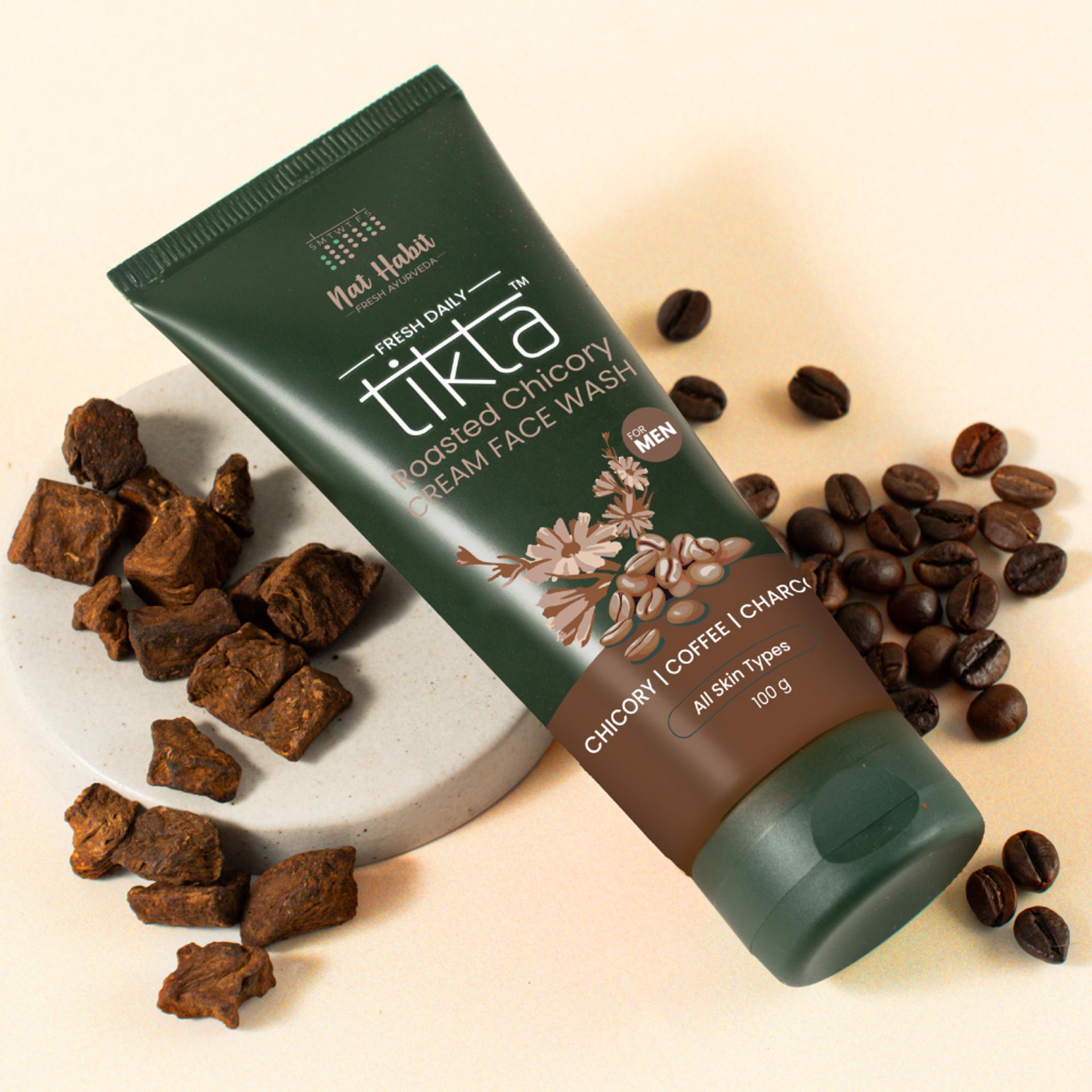 Roasted Chicory Tikta Face Wash Widget Image