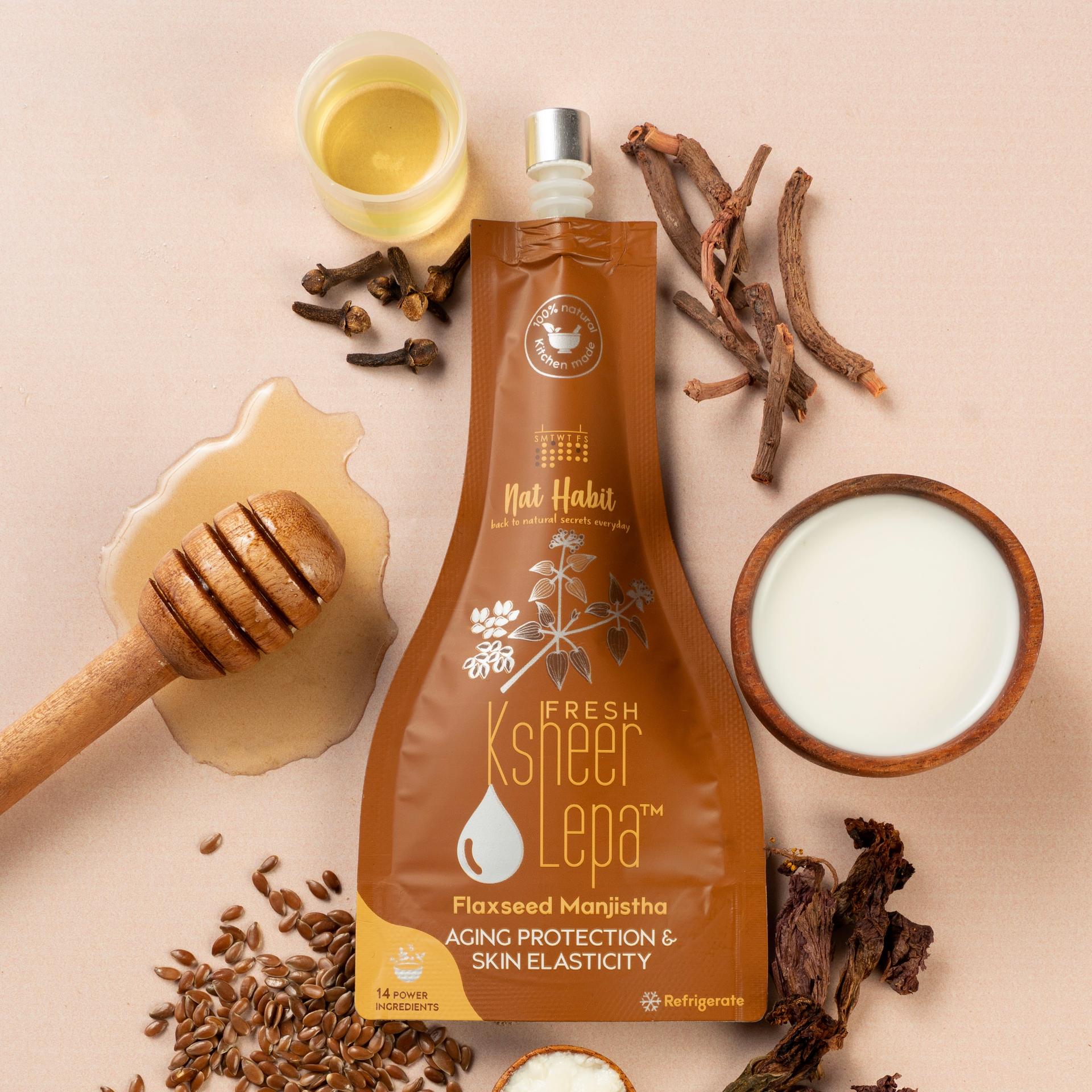 Fresh Flaxseed Elastin Booth Widget Image