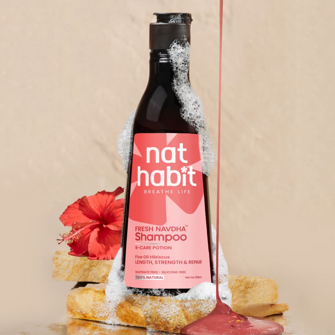 Five Oil Hibiscus Navdha Care Shampoo Widget Image