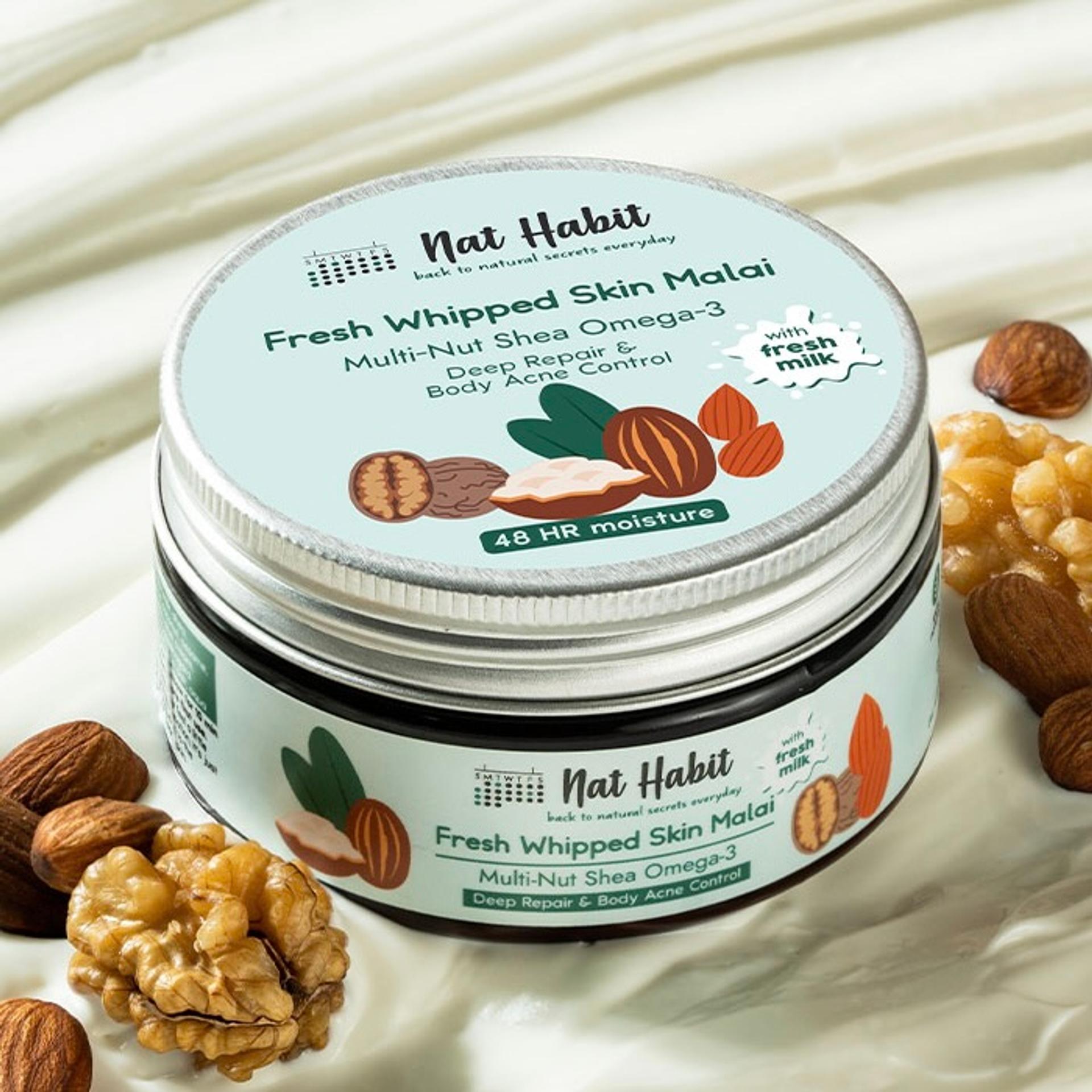 Multi-nut Shea Body Malai Widget Image