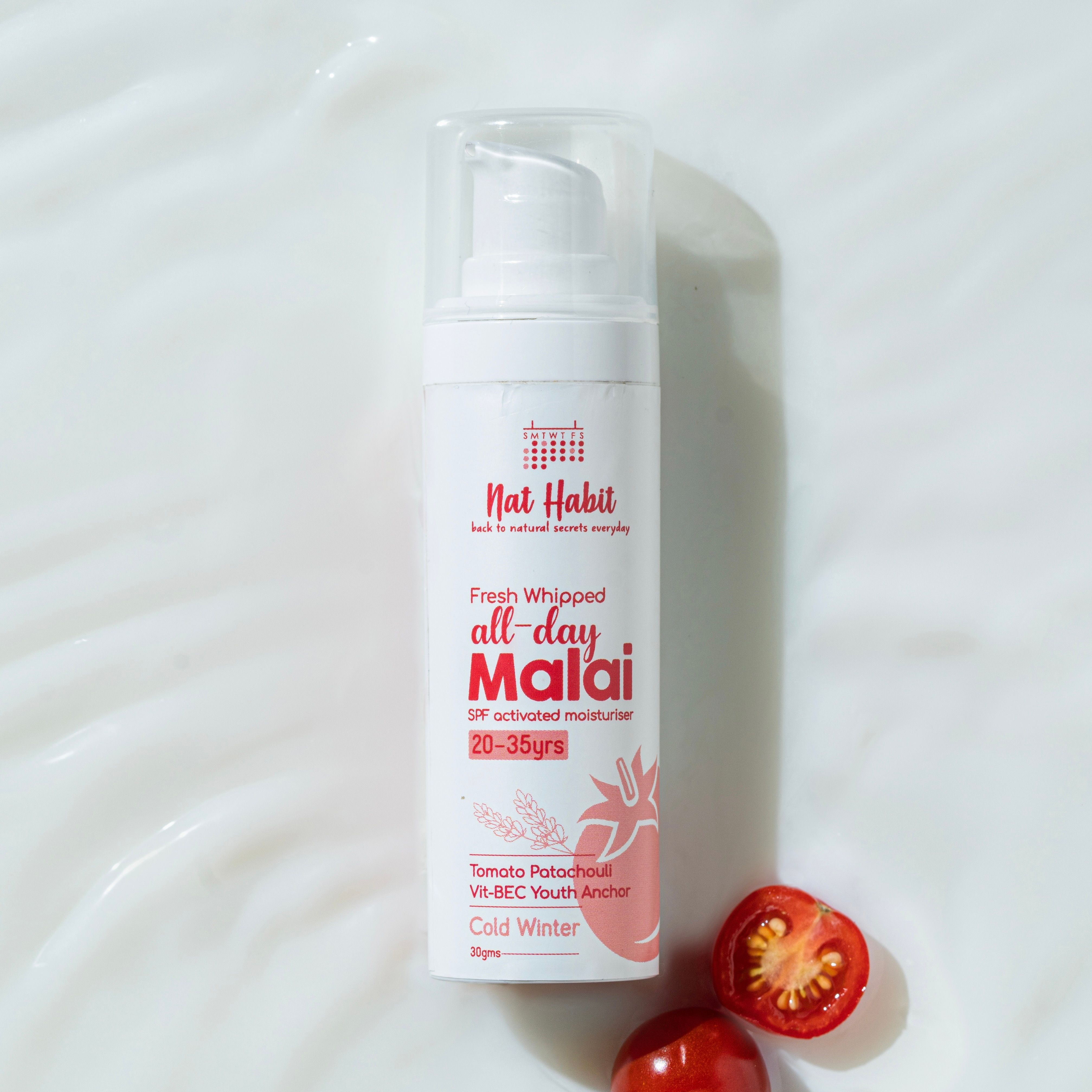 Tomato Patchouli Face Malai Widget Image