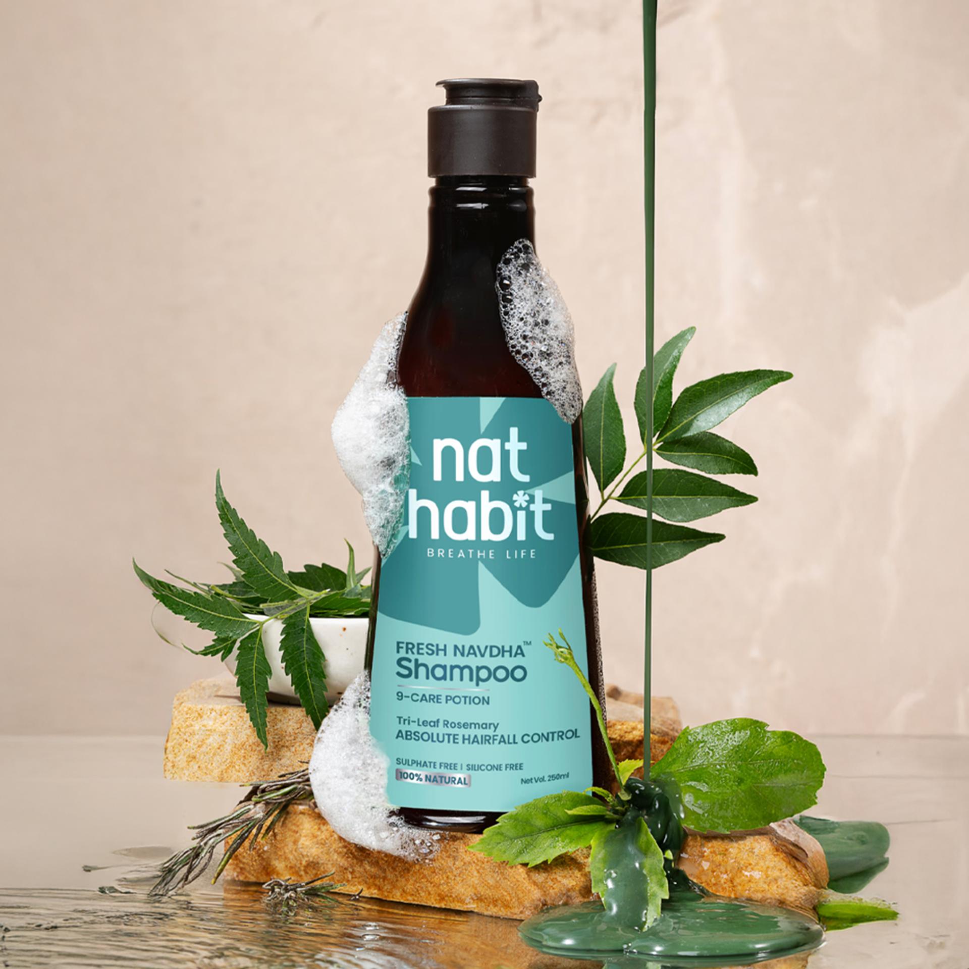Tri-Leaf Rosemary Navdha Shampoo Widget Image